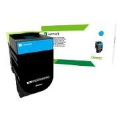 Lexmark 708HCE Cyan High Yield Corporate Cartridge