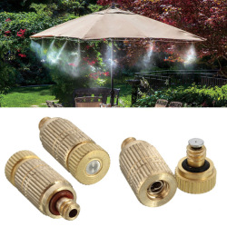 3 16 Inch Garden Irrigation Brass Misting Spray Nozzle Cooling Humidification Sprinkler