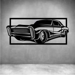 Classic Car 3 - Matt Silver L 1500 X H 600MM