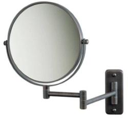 Seeall 8" Makeup Vanity Mirror Oil-rubbed Bronze Dual Arm Wall Mount 7X Optics