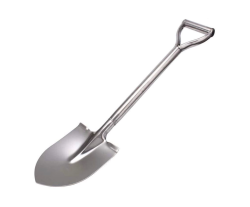 Steel Shovel Spade Round Nose