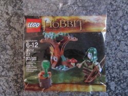 Mirkwood Elf Guard - Lego The Hobbit Polybag From 2012 Rare And Discontinued