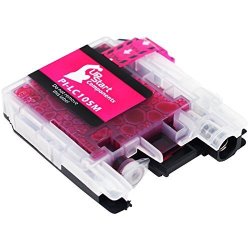 Replacement Brother MFC-J4310DW Printer Magenta Ink Cartridge - Compatible Brother LC105M Super High Yield Magenta Ink Tank