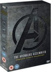 Avengers: 4-MOVIE Collection - The Avengers Age Of Ultron Infinity War Endgame DVD Boxed Set