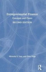 Entrepreneurial Finance - Concepts And Cases Hardcover 2ND New Edition