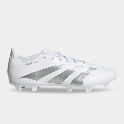 Adidas Mens Predator League White silver Fg Boots