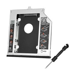 Taiyanggu 2.5-INCH Hard Drive Caddy Tray Replacement 2ND Hdd SSD Enclosure For Lenovo Thinkpad T440P T540P W540 W541 With Matched Bezel faceplate