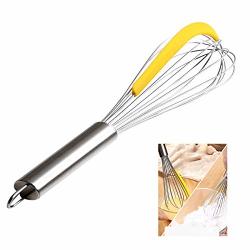 Kaixin Replacement For Whisk Wire Wiper Silicone Flat Metal Ball Coil Spring Spiral French Egg Beaters Christmas Seller Hand Held Rubber Coated Spatula Mixer