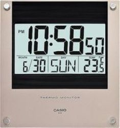 Casio Alarm Clock Silver