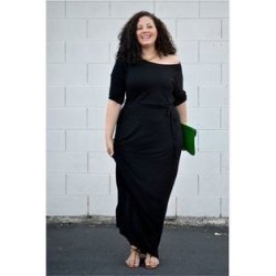 Fashion Clothing Casual Dress Black