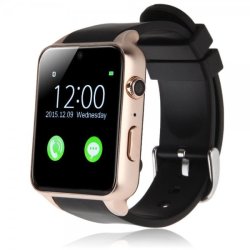 GT88 Waterproof Fitness Tracker Heart Rate Monitor Sim Card Bluetooth 4.0 Smart Watch Golden