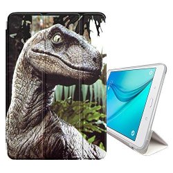 Stplus Dinosaur Prehistoric Animal Cover Case + Sleep wake Function + Stand For Samsung Galaxy Tab E Lite 7" Galaxy Tab 3 Lite 7" T110 T111 T113 T116 Series