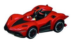 Carrera 1 43 Pull & Speed Sonic Racing 8CM Shadow Dark Reaper - Red black
