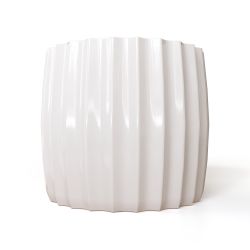 Georges Side Table - Ceramic White