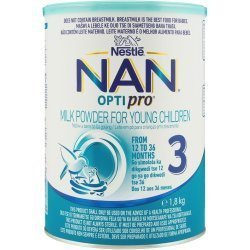 Nan Stage 3 Optipro Milk Powder For Young Children 1.8KG