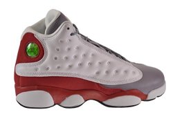 Jordan Air 13 Retro Grey Toe Bg Big Kids Shoes White black-true Red-cement Grey 414574-126 4 M Us