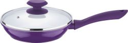 28cm Frypan W lid- Purple