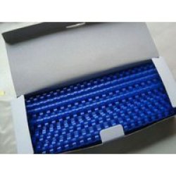 Rexel Combbind 21 Loop Pvc Binding Combs 12MM Box Of 100 Blue