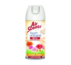 Air Scents Touch Of Scents Push Dispenser Refill Spring Fresh 100ML