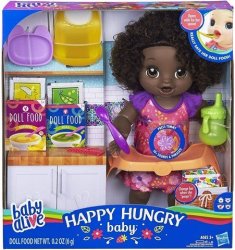 Happy Hungry Baby Aliveby Blk Hair