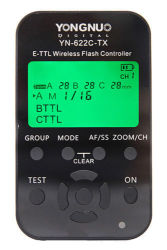 Yongnuo Yn-622c-tx E-ttl Hss Flash Controller For Yn-622c Trigger Canon Cameras