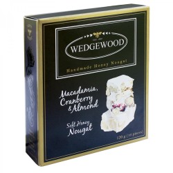 Wedgewood Nut Cranberry & Almond Chocolate Nougat Box 120g