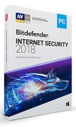 Bitdefender Internet Security 2018 – 1 Year 4 Users DVD