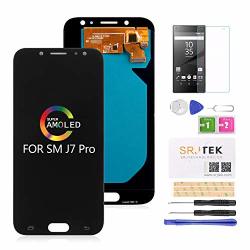 LCD Screen Replacement For Samsung J7 Pro SM-J730G DS Galaxy J730F J730G J730GM J730DS Amoled Display Screen And Touch Screen Digitizer Panel Repair Parts