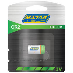 CR2 Lithium Battery CR2-BP1R - Major Tech