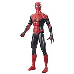 Spider-man Marvel Titan Hero Series 12-INCH New Red And Black Suit Action Figure Toy Movie Inspired For Kids Ages 4 And Up