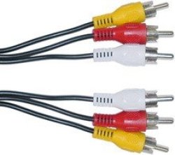 3 Rca Male To 3 Rca Male Cable 1.5M