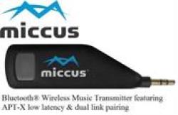 Miccus Mini-jack TX4: Bluetooth 4.0 Wireless Music Transmitter