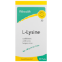 Fithealth L-lysine Tablets 30 Pack
