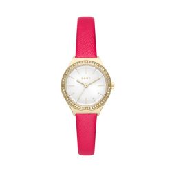 DKNY Parsons Three-hand Gold-tone Stainless Steel Women's Watch NY6611