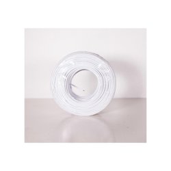 Communication Cable For Alarm White 4 Core 100M