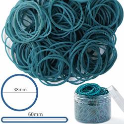 Rubber Bands 300PCS Blue Small Rubber Bands For Office School Home SIZE16 Elastic Hair Band