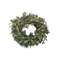 Olive Wreath With Base
