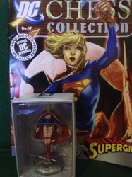 Dc Chess Collection - Supergirl C w Magazine No 37 Eaglemoss Collections