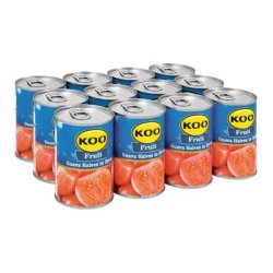 Koo Guava Halves In Syrup 410G X 12