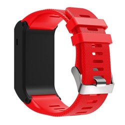 Watch Band Howstar Sports Silicone Bracelet Strap Band For Garmin Vivoactive Hr Sporting Goods Accessories Red