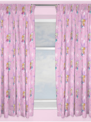 Disney Frozen Curtains - In Stock - Disney Frozen Bedding - 168 Cm X 183 Cm