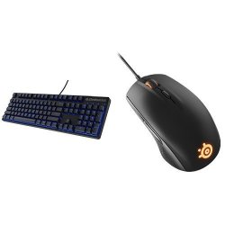 Steelseries Apex M500 Keyboard And Rival 100 Mouse Combo