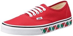 Vans Authentic Strawberry Printsole Womens Trainers Strawberry - 5 UK