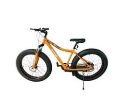 26 Inch Large Frame " Orange " Fat Tire Bicycle For 13 Years To 16 Years