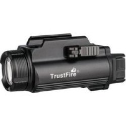 TrustFire GM35 Pistol Rechargeable Flashlight 1350 Lumens 106M Throw Black