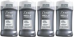 Dove Men+care Cool Silver Deodorant 3.0 Ounces Pack Of 4