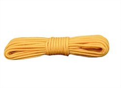 Polyester Cord Guyline Tent Rope For Clothes Hanging Line Washing Clothesline Rope Laundry Dryer By Cenda 8MM 20M-YELLOW