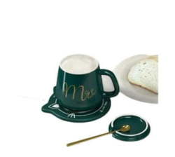 Coffee Mug With Warmer USB Cup Heater For Desk Coffee Warmer Beverage