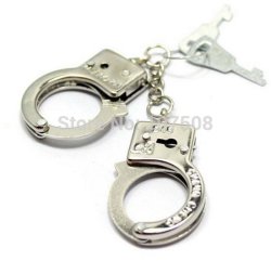Police Handcuff Keyring Perfect For 50 Shades Of Grey Party