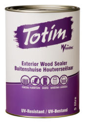 Totim Exterior Wood Sealer Clear 5LT Solvent-based